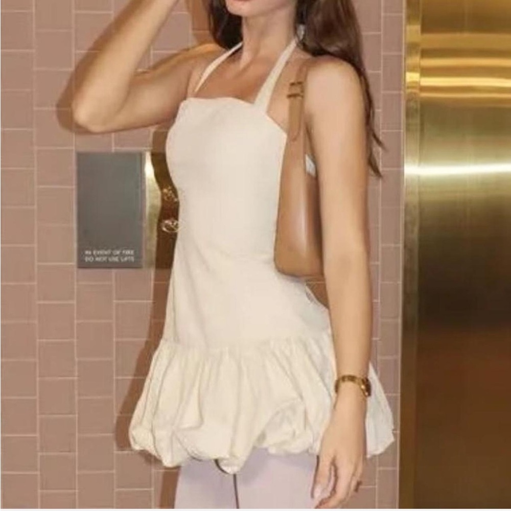 Lioness Sofia Mini Dress cornsilk NWT size XS